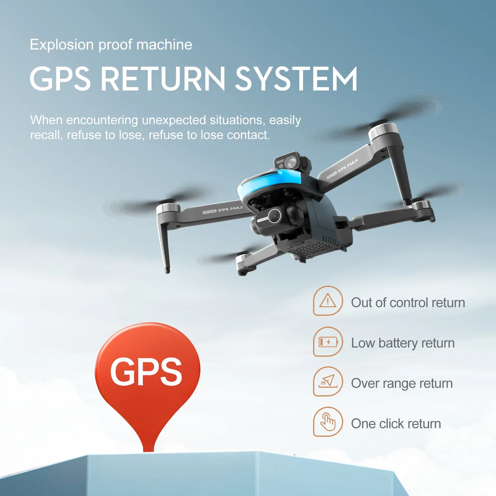 NEW S9S MAX MINI Drone 4K 2-Ax - Rc Helicopter Case review and price