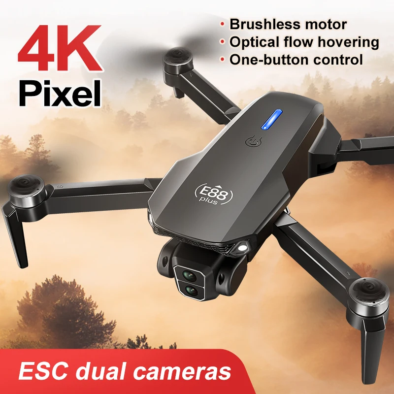 New E88 Plus Quadcopter Drone: - Rc Helicopter Case review and price