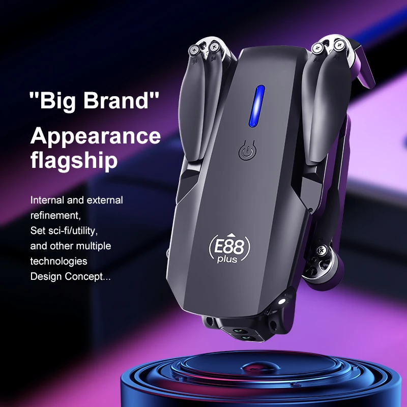 New E88 Plus Quadcopter Drone: - Rc Helicopter Case review and price