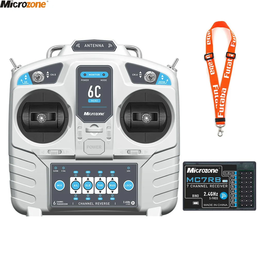 MicroZone MC6C Mini V2 2.4G 6C - Rc Helicopter Remote Control review and price