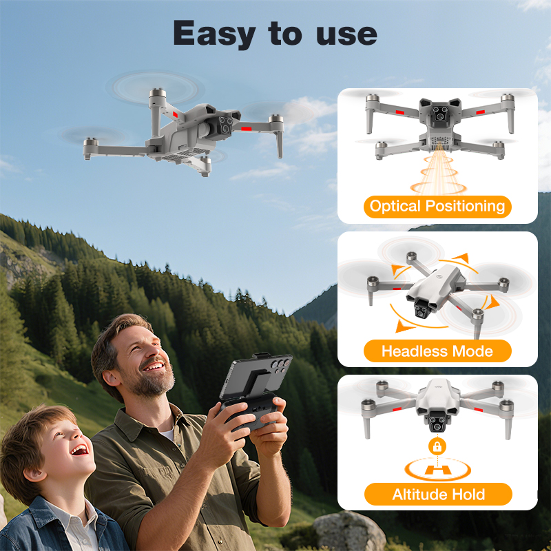 NEW Hot L017 Pro Drone Brushle - Rc Helicopter Case review and price